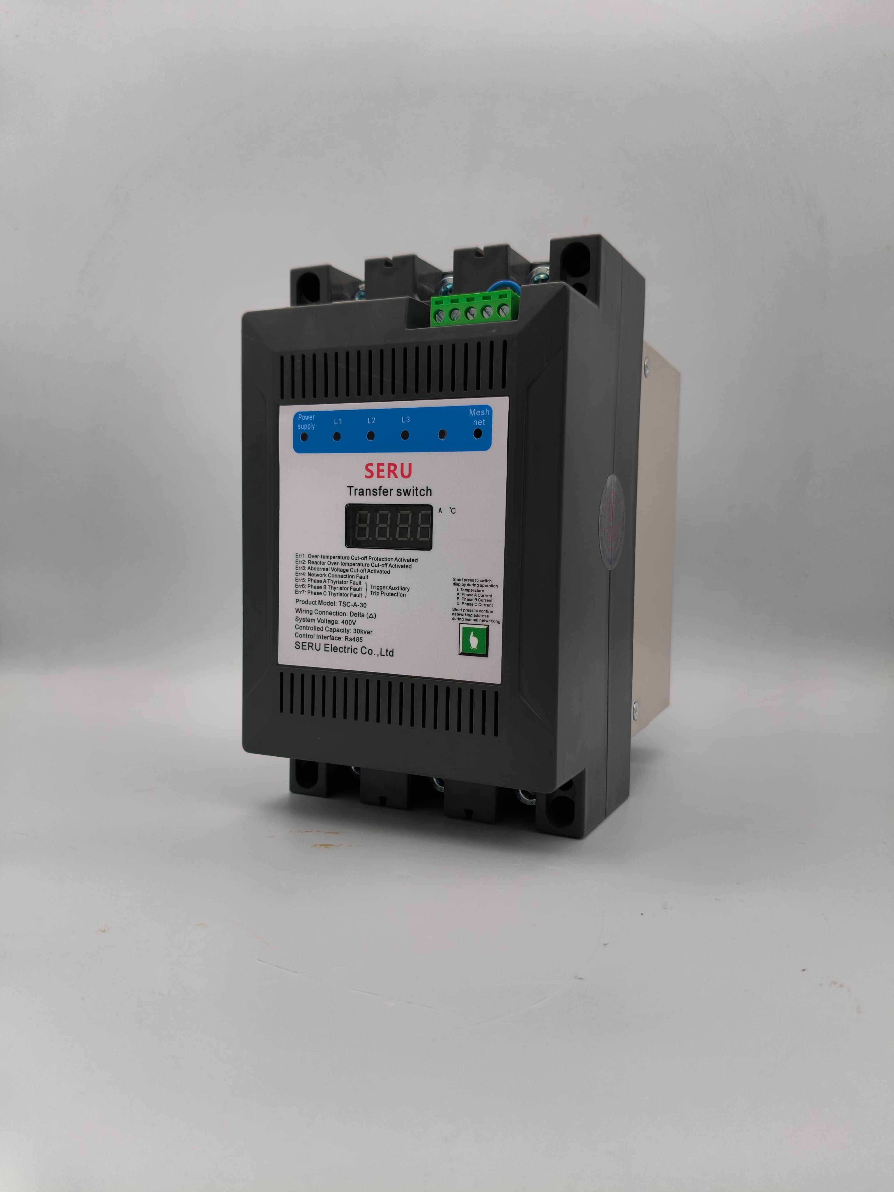 Thyristor switch product for power factor correction systems